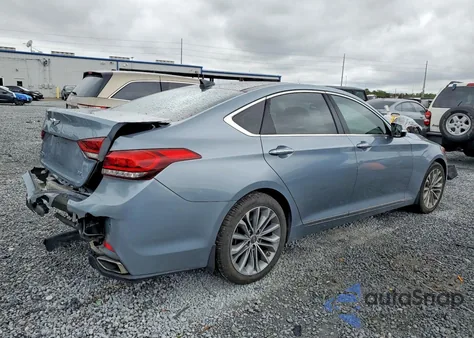 2017 Genesis G80 Base z USA, uszkodzony, nr VIN KMHGN4JE0HU187970